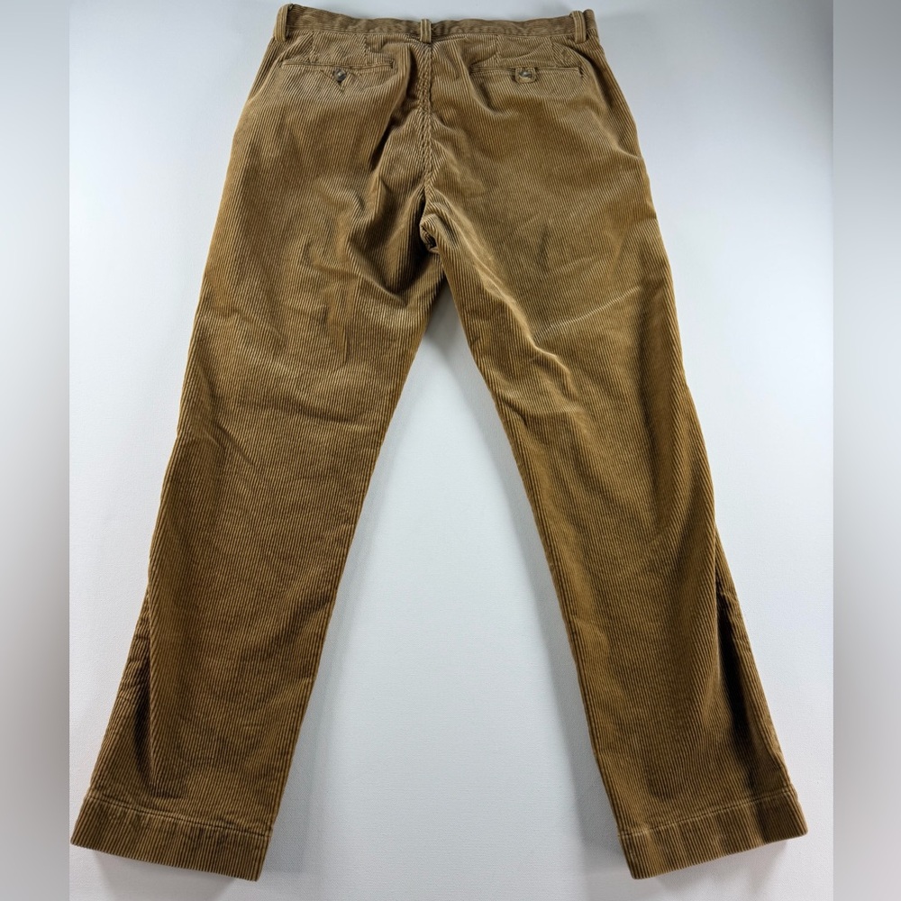 Polo Ralph Lauren Bedford Straight Fit Stretch Corduroy Pant Golden Brown 32x30 - Picture 8 of 16